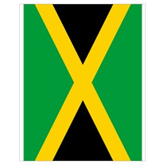 Jamaica Flag Drawstring Bag (small) by FlagGallery