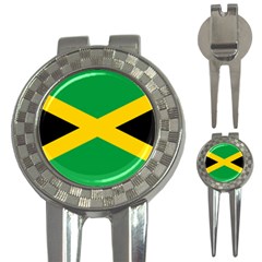 Jamaica Flag 3-in-1 Golf Divots by FlagGallery