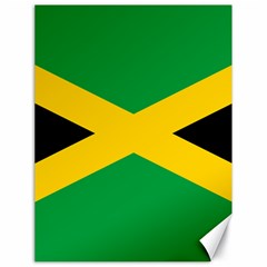 Jamaica Flag Canvas 18  X 24  by FlagGallery