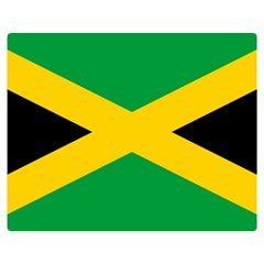 Jamaica Flag Double Sided Flano Blanket (medium)  by FlagGallery