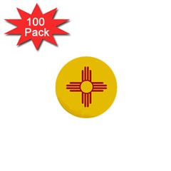 New Mexico Flag 1  Mini Buttons (100 Pack)  by FlagGallery