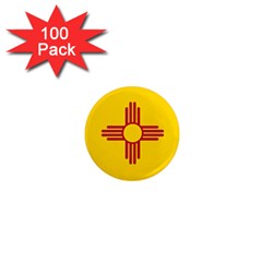 New Mexico Flag 1  Mini Magnets (100 Pack)  by FlagGallery