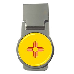 New Mexico Flag Money Clips (round)  by FlagGallery