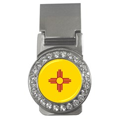 New Mexico Flag Money Clips (cz)  by FlagGallery