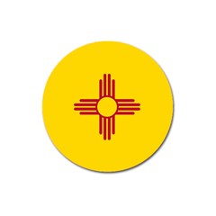 New Mexico Flag Magnet 3  (round) by FlagGallery