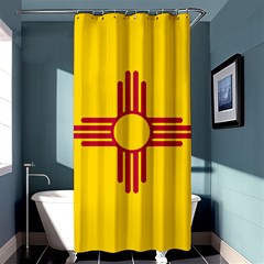 New Mexico Flag Shower Curtain 36  X 72  (stall)  by FlagGallery