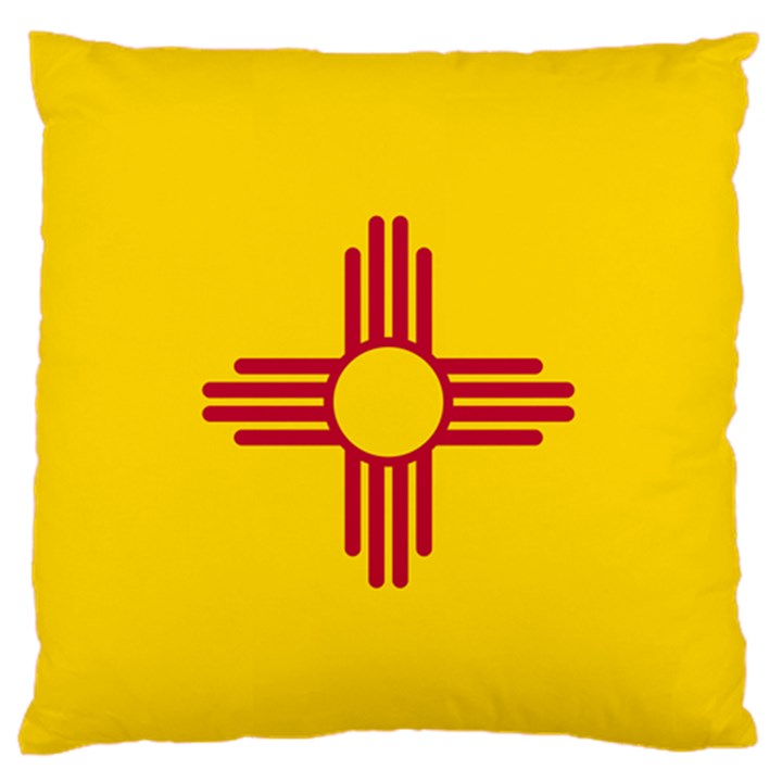 New Mexico Flag Large Flano Cushion Case (One Side)