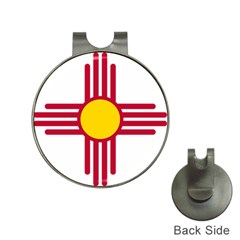 New Mexico Flag Hat Clips With Golf Markers by FlagGallery