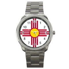 New Mexico Flag Sport Metal Watch by FlagGallery