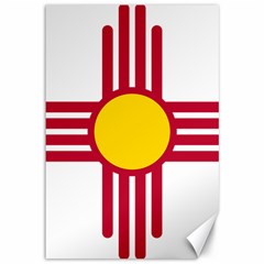 New Mexico Flag Canvas 12  X 18  by FlagGallery