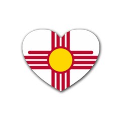 New Mexico Flag Heart Coaster (4 Pack)  by FlagGallery