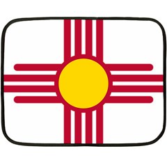 New Mexico Flag Fleece Blanket (mini) by FlagGallery