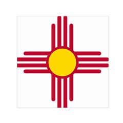 New Mexico Flag Small Satin Scarf (square) by FlagGallery