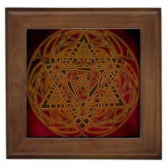 Celtic Spiritual Pattern Art Framed Tiles