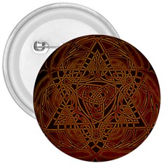 Celtic Spiritual Pattern Art 3  Buttons