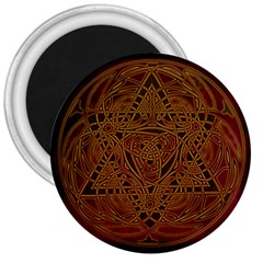 Celtic Spiritual Pattern Art 3  Magnets