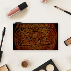 Celtic Spiritual Pattern Art Cosmetic Bag (Small)