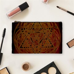 Celtic Spiritual Pattern Art Cosmetic Bag (Medium)