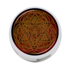 Celtic Spiritual Pattern Art 4-Port USB Hub (Two Sides)