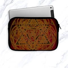 Celtic Spiritual Pattern Art Apple Ipad Mini Zipper Cases by Pakrebo