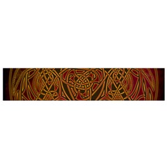 Celtic Spiritual Pattern Art Small Flano Scarf