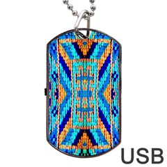 Rp-2-4 Dog Tag Usb Flash (one Side) by ArtworkByPatrick