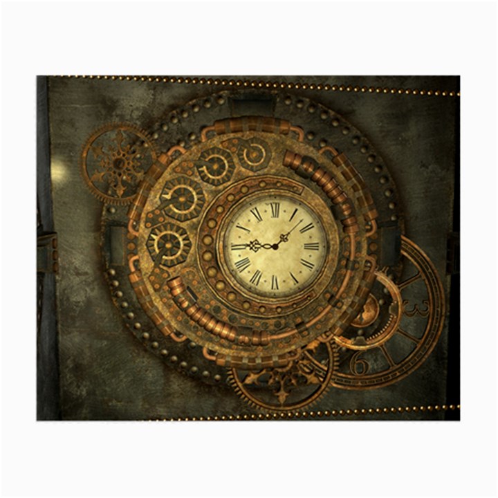 Noble Steampunk Clockwork Small Glasses Cloth (2 Sides)