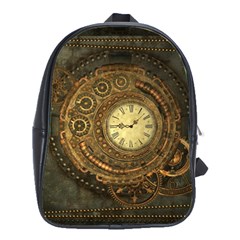 Noble Steampunk Clockwork School Bag (large) by FantasyWorld7