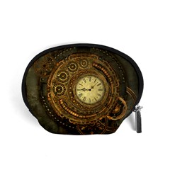 Noble Steampunk Clockwork Accessory Pouch (small) by FantasyWorld7