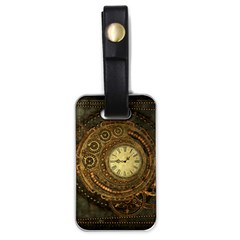 Noble Steampunk Clockwork Luggage Tag (one Side) by FantasyWorld7