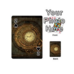 Noble Steampunk Clockwork Playing Cards 54 Designs (mini) by FantasyWorld7