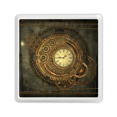 Noble Steampunk Clockwork Memory Card Reader (square) by FantasyWorld7