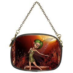 Little Fairy Dancing In The Night Chain Purse (one Side) by FantasyWorld7