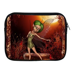 Little Fairy Dancing In The Night Apple Ipad 2/3/4 Zipper Cases by FantasyWorld7