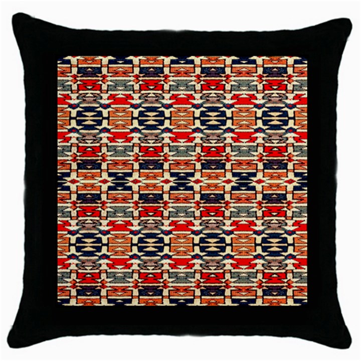 RP-2-7 Throw Pillow Case (Black)