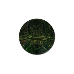 Background Alien Render 3d Fantasy Golf Ball Marker (4 Pack) by Pakrebo