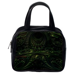 Background Alien Render 3d Fantasy Classic Handbag (one Side) by Pakrebo