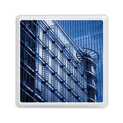 Abstract Architecture Azure Memory Card Reader (square) by Pakrebo