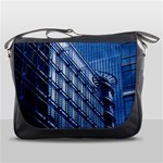 Abstract Architecture Azure Messenger Bag Front