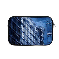 Abstract Architecture Azure Apple Macbook Pro 13  Zipper Case by Pakrebo