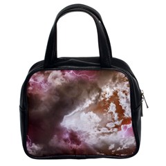 Thunder Thunderstorm Storm Weather Classic Handbag (two Sides) by Pakrebo