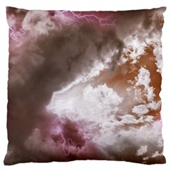 Thunder Thunderstorm Storm Weather Large Cushion Case (two Sides) by Pakrebo