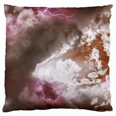 Thunder Thunderstorm Storm Weather Standard Flano Cushion Case (one Side) by Pakrebo