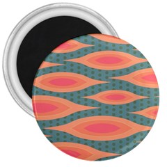 Background Non Seamless Pattern 3  Magnets by Pakrebo