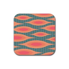 Background Non Seamless Pattern Rubber Coaster (square)  by Pakrebo