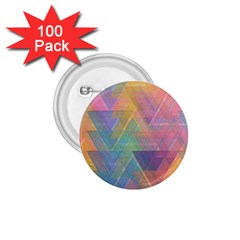 Triangle Pattern Mosaic Shape 1 75  Buttons (100 Pack)  by Pakrebo