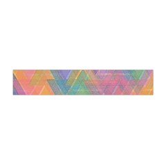 Triangle Pattern Mosaic Shape Flano Scarf (mini) by Pakrebo