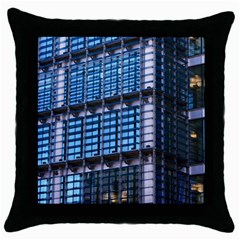 Abstract Architecture Background Throw Pillow Case (black) by Pakrebo