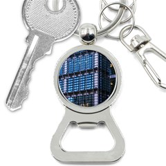 Abstract Architecture Background Bottle Opener Key Chain by Pakrebo