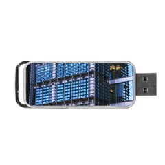 Abstract Architecture Background Portable Usb Flash (two Sides) by Pakrebo